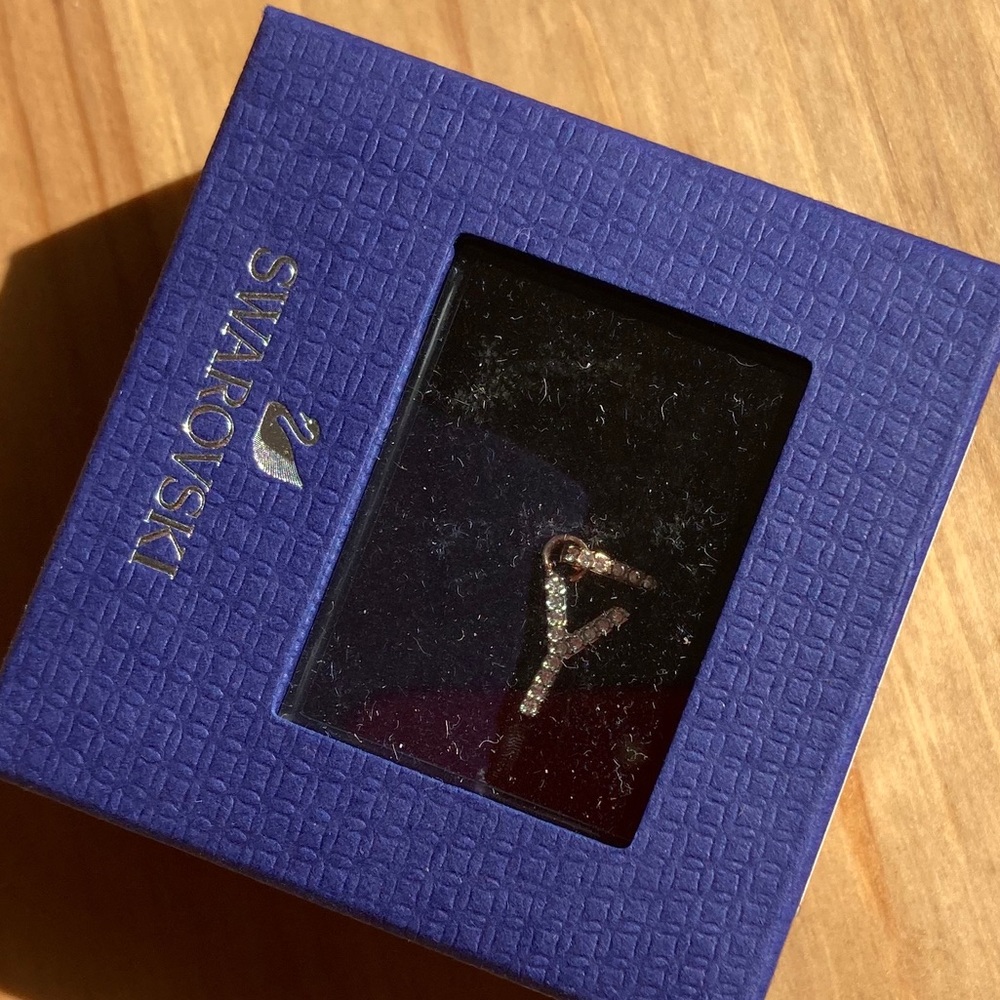 Swarovski remix collection charm Y New